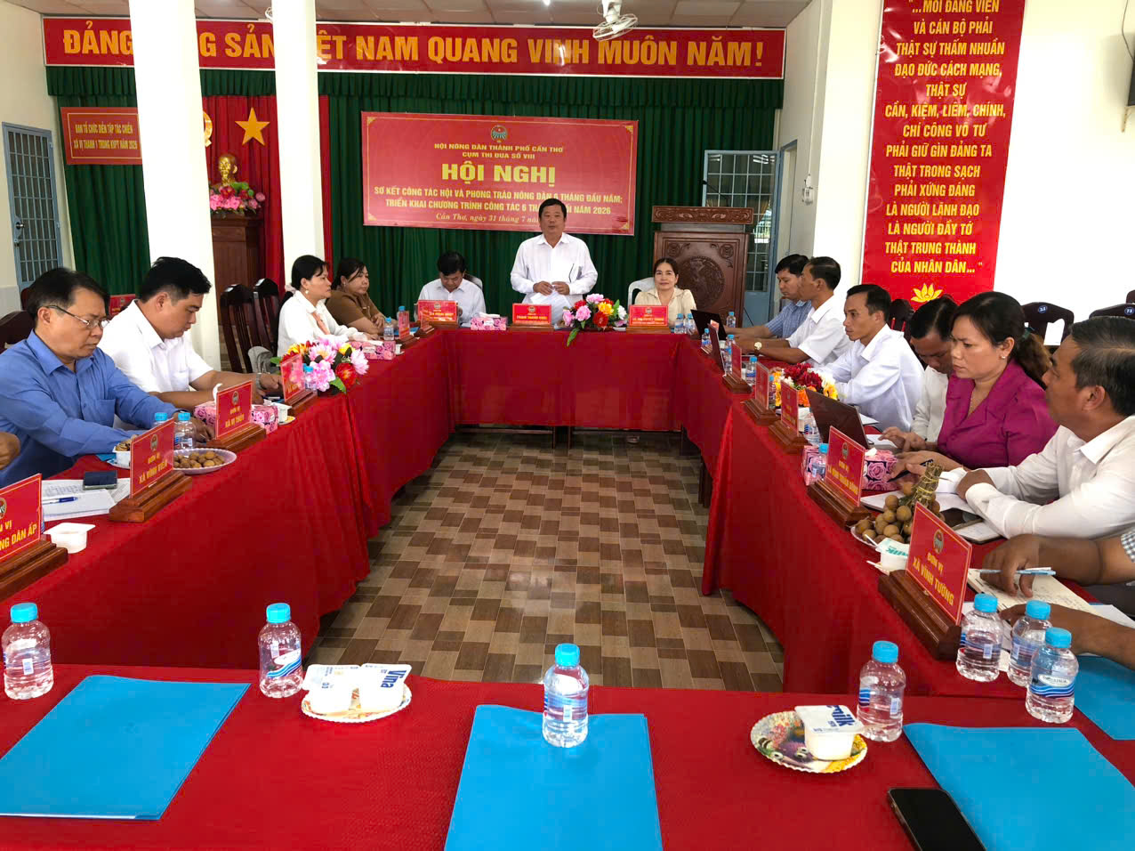Cụm Thi đua số 8 Hội Nông dân thành phố Cần Thơ: Đẩy mạnh chuyển đổi số, phát huy vai trò nòng cốt của nông dân trong phát triển nông nghiệp, nông thôn
