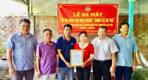 Ra mắt chi Hội Nông dân nghề nghiệp “Trồng cây ăn trái”