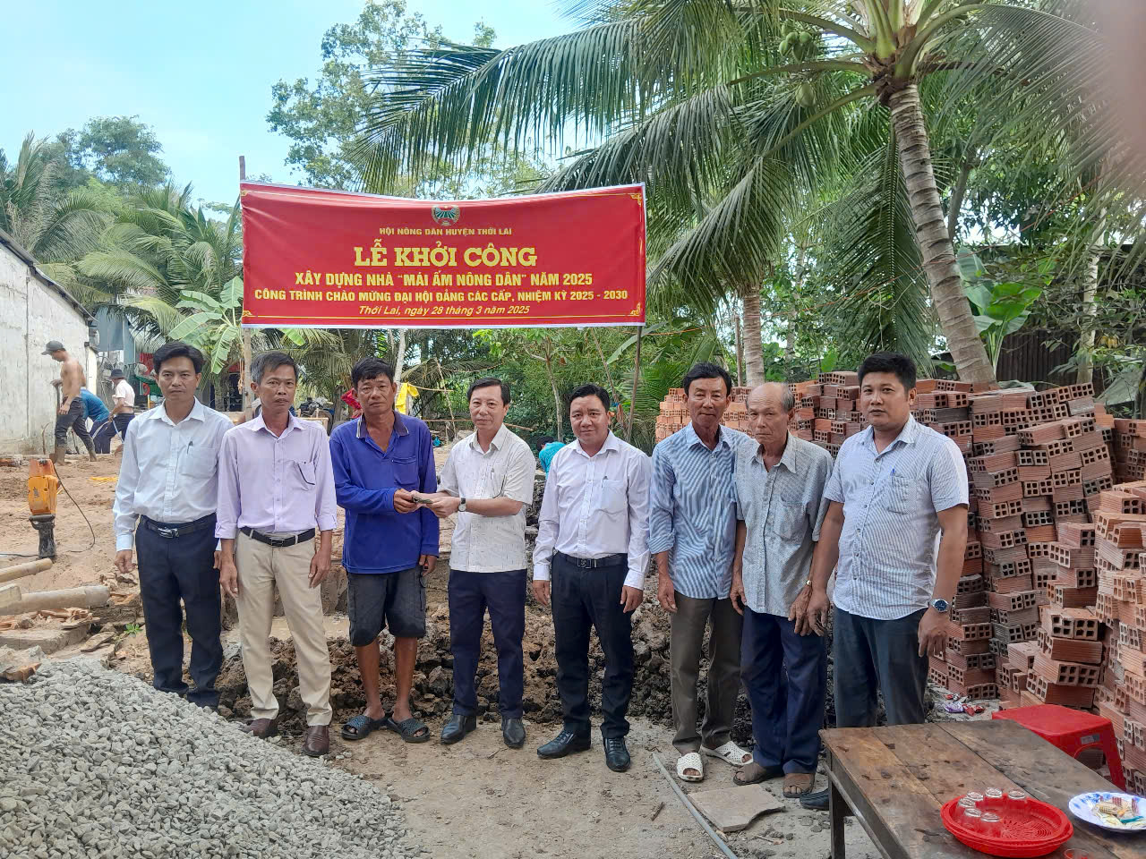 Hội Nông dân huyện Thới Lai khởi công “Mái ấm nông dân” năm 2025