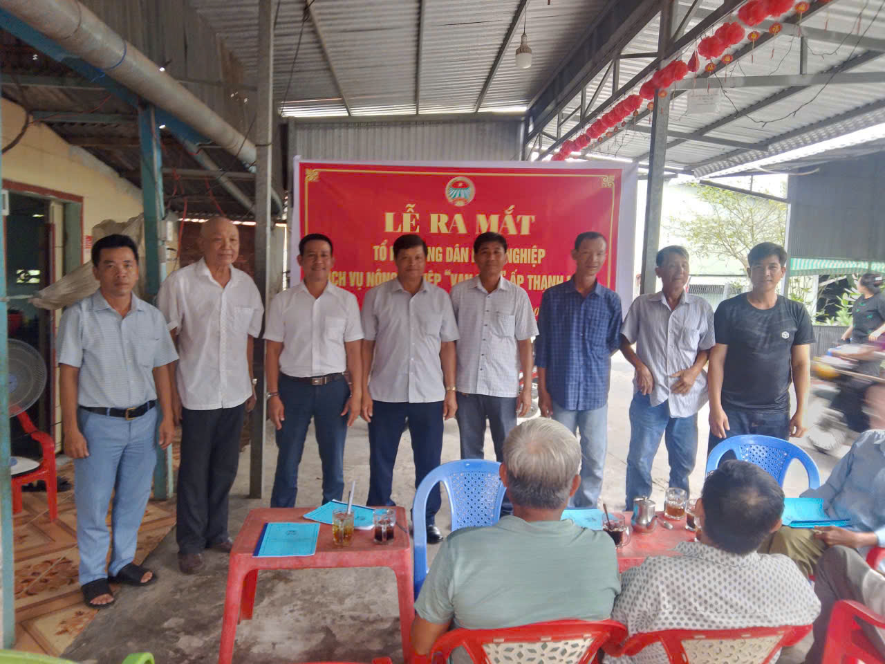 Ra mắt tổ Hội Nông dân nghề nghiệp dịch vụ nông nghiệp “Vạn Lịch” ấp Thạnh Lộc 1