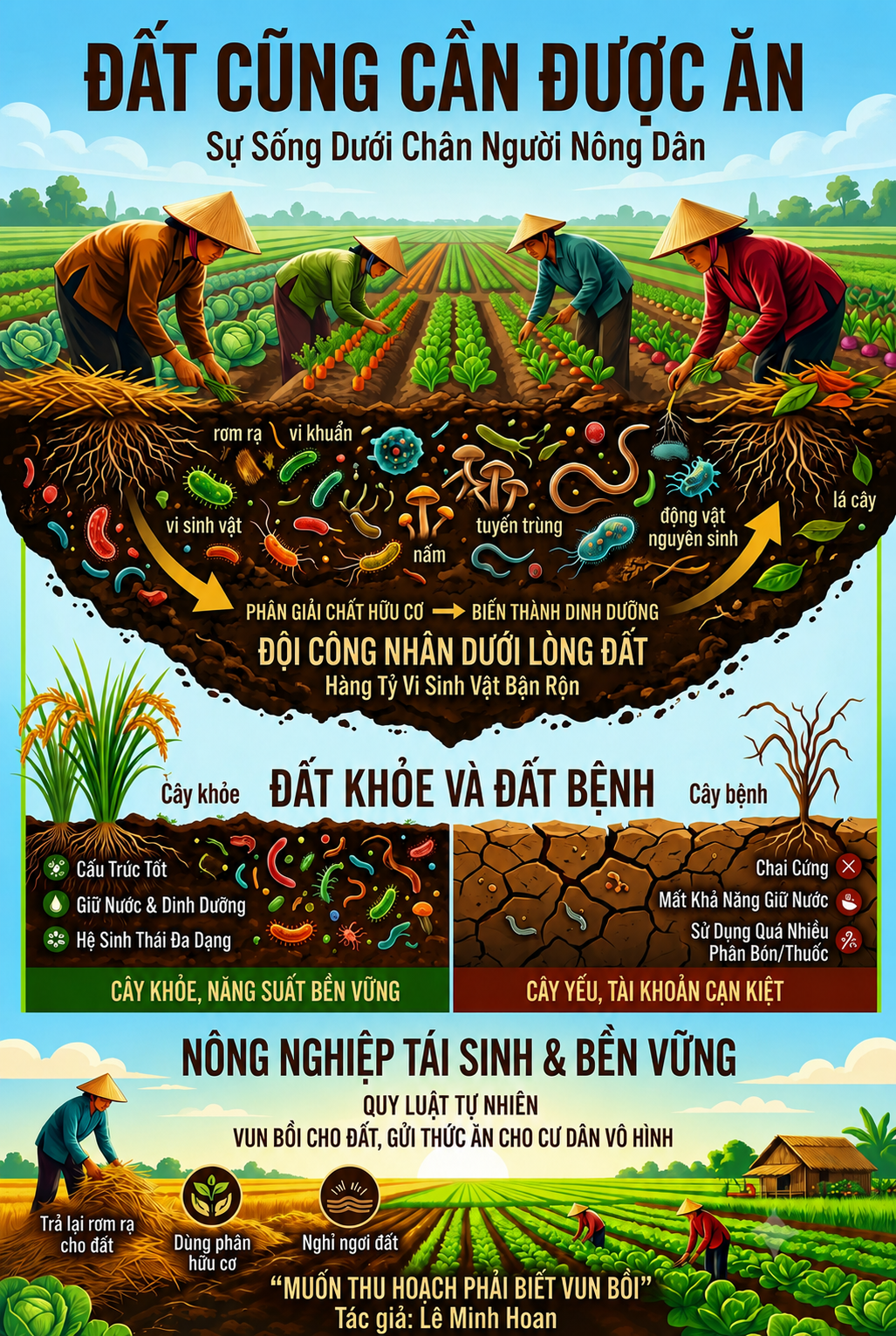 Đất cũng cần được ăn