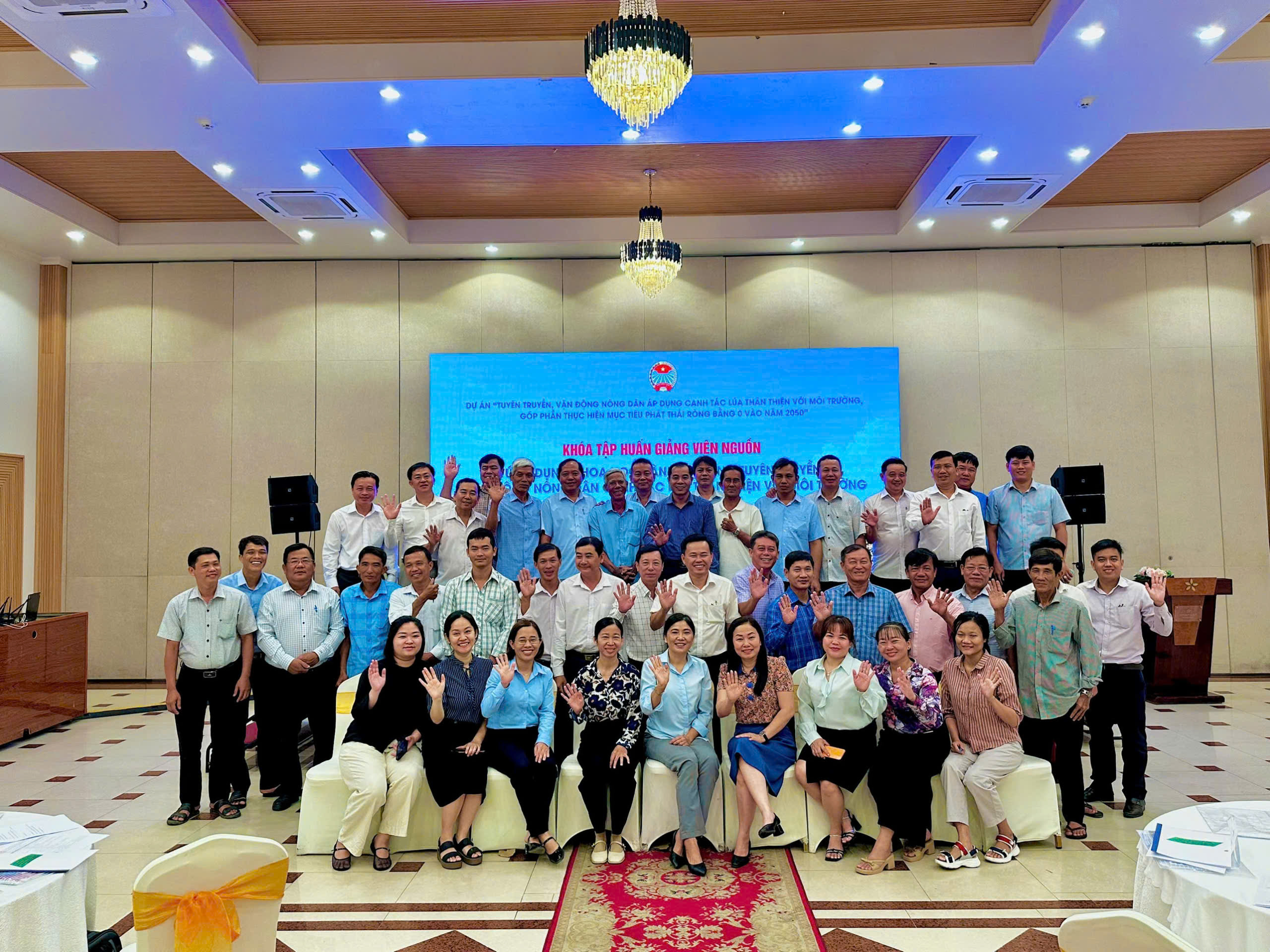 Quang cảnh học viên lớp tập huấn 